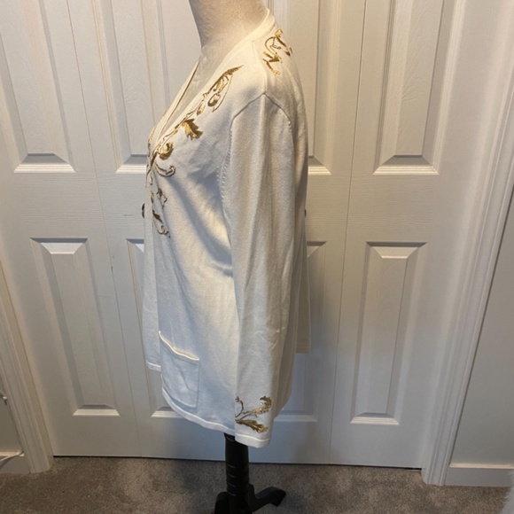 Women’s Tabi hand embellished cardigan size L - Picture 4 of 9